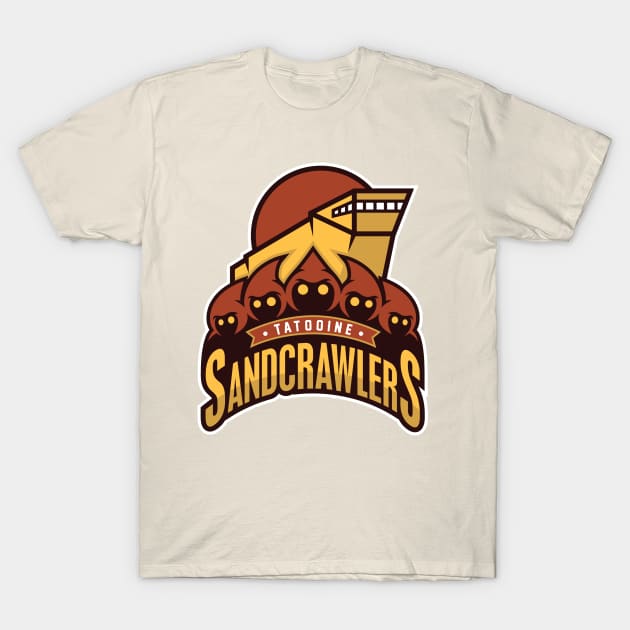 Tatooine SandCrawlers T-Shirt by WanderingBert